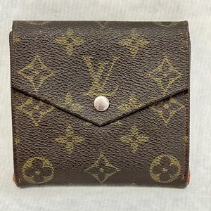 Louis Vuitton envelope double snap wallet